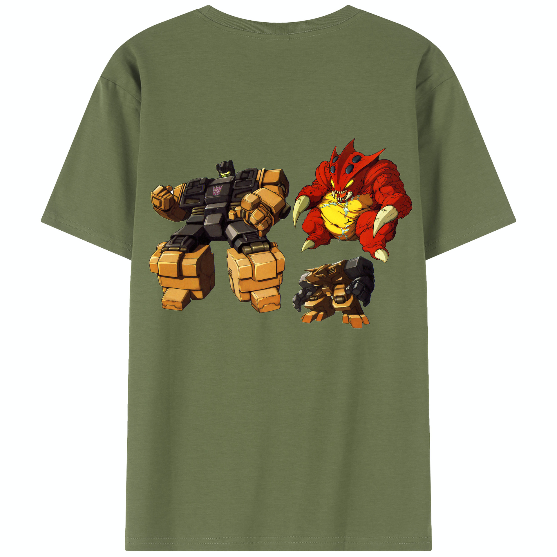 （画像用）  綿100％半袖Tシャツ（背面プリント）
